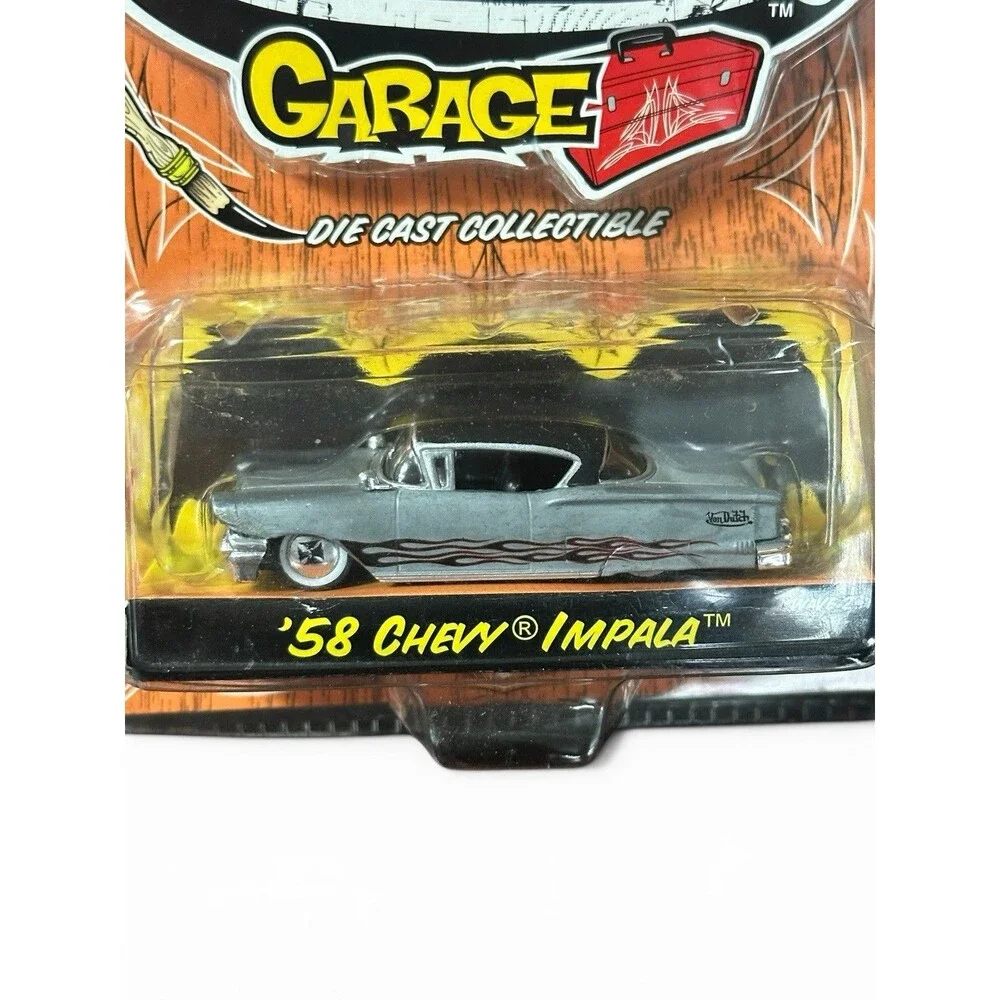 Von Dutch Garage 1958 Chevy Impala 1/64 Scale Die Cast By Jada Toys...